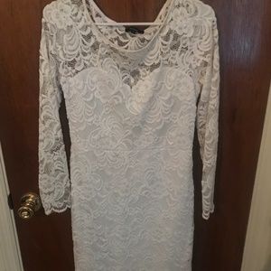 White Lace Dress